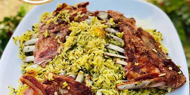 طرز-تهیه-دنده-پلو