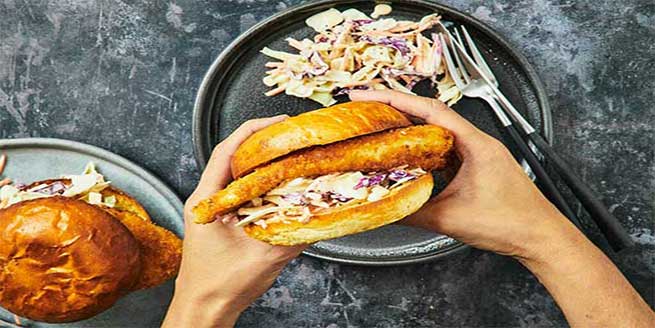 طرز-تهیه-ساندویچ-شنیسل-مرغ